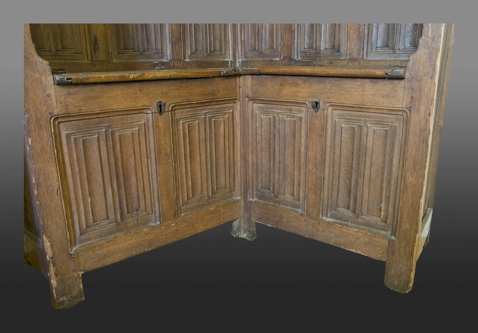 Late gothic oak bench