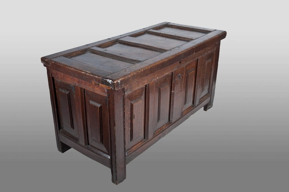 Charles I joined oak chest