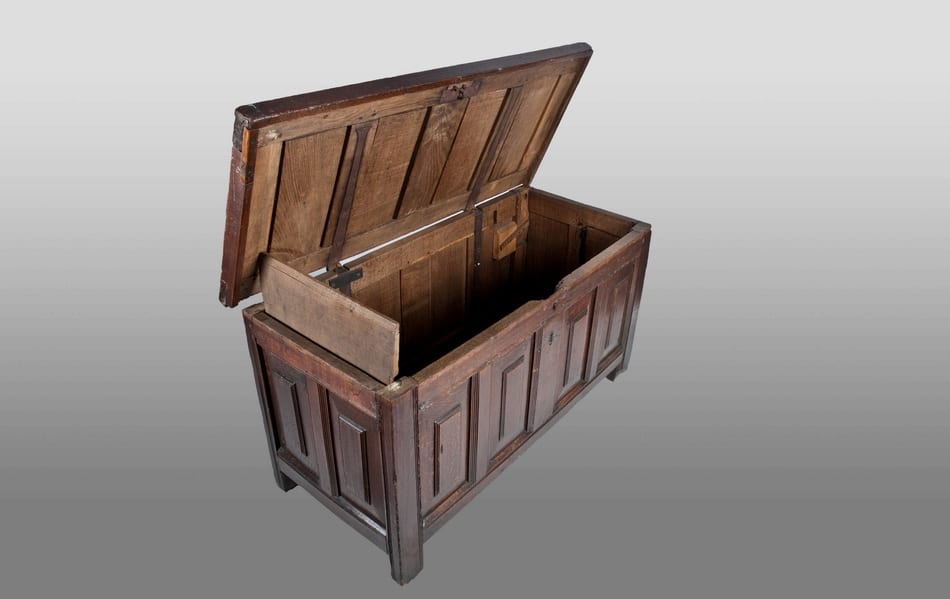 Charles I joined oak chest