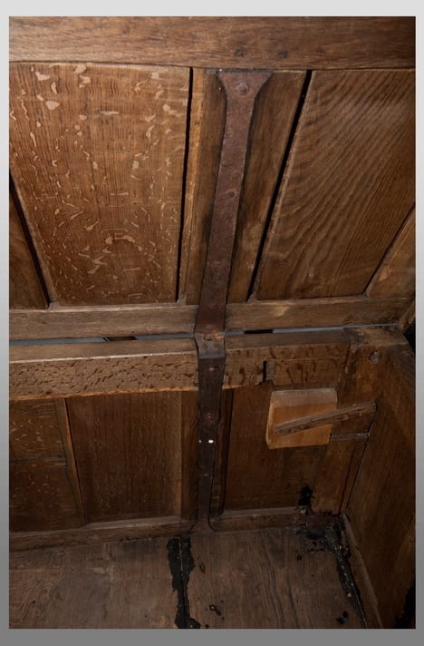 Charles I joined oak chest