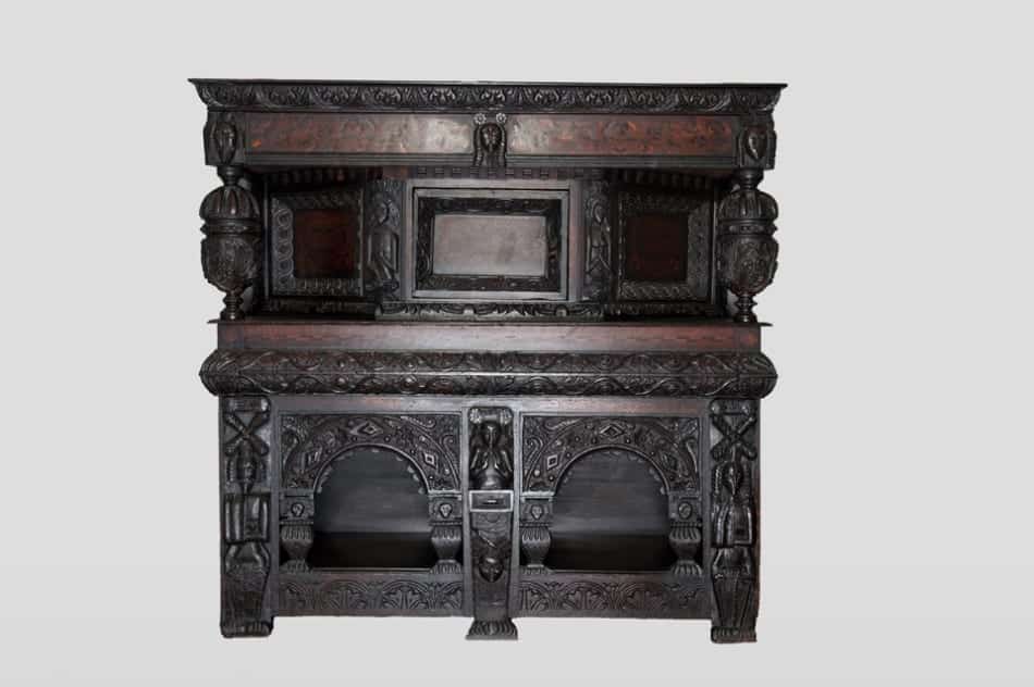James I oak livery cupboard