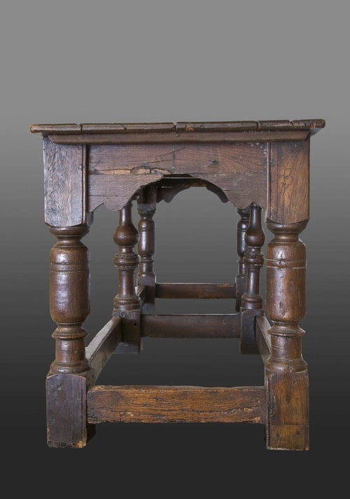 James I joined oak long table