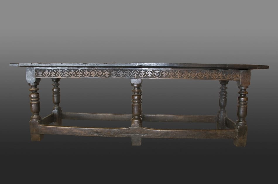 Mid 17th century Joined oak table