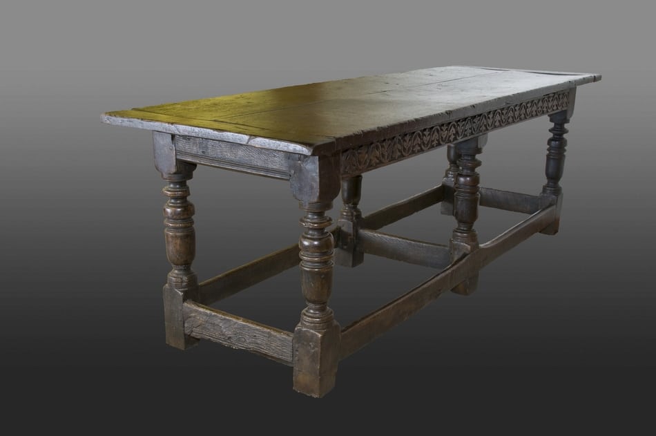Mid 17th century Joined oak table