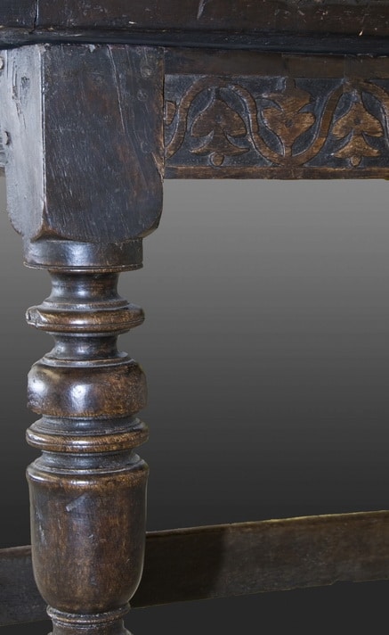 Mid 17th century Joined oak table