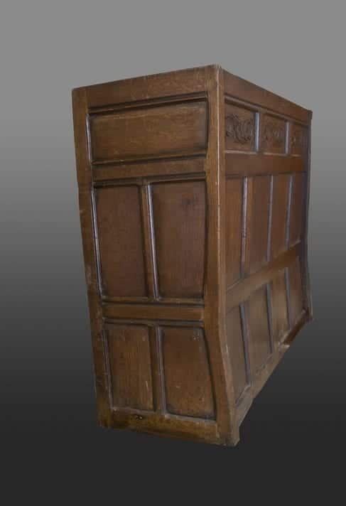 Charles I oak settle