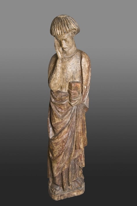 13th century sculpture, St John the Evangelist