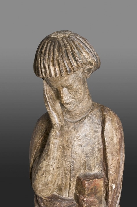 13th century sculpture, St John the Evangelist