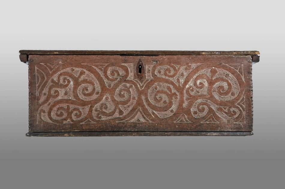 Elizabeth I oak box