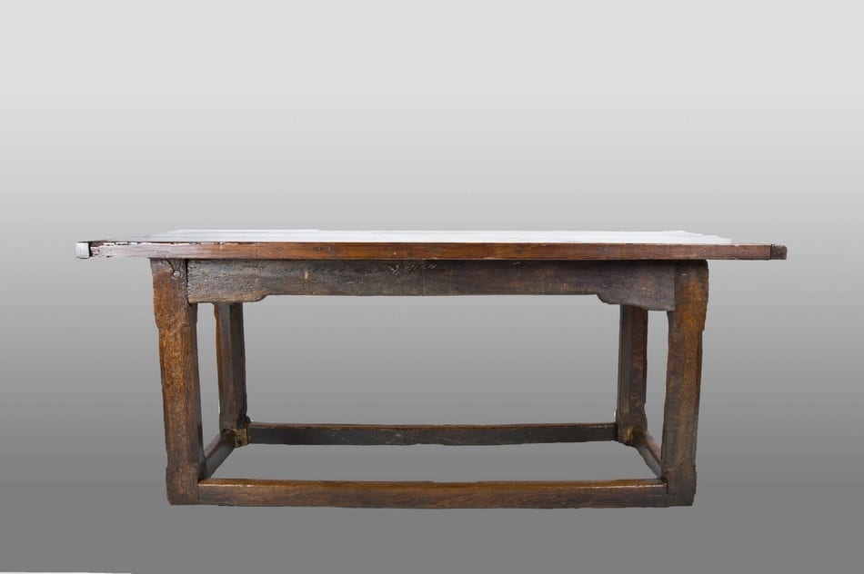 Tudor joined oak table