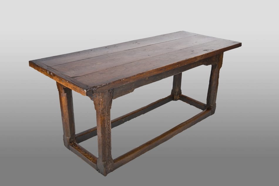 Tudor joined oak table