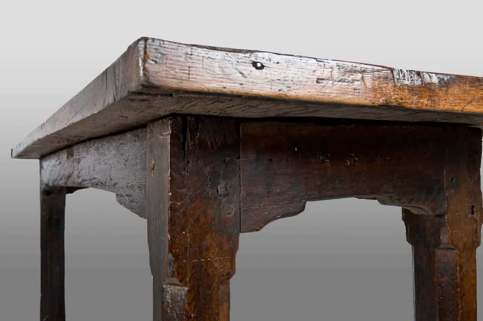Tudor joined oak table