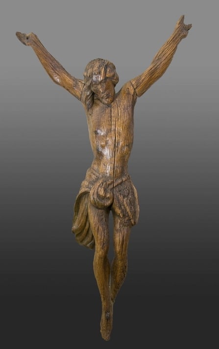 Medieval oak Corpus Christi