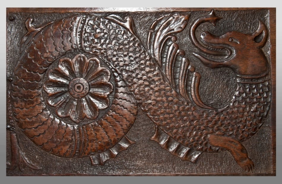 Elizabeth I Welsh boarded chest
