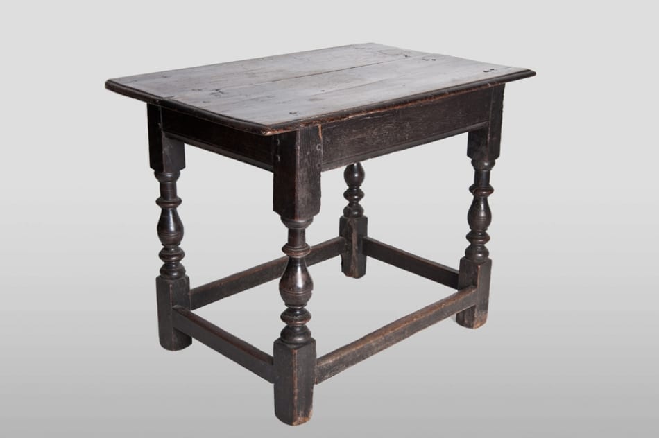Charles II joined oak child’s table
