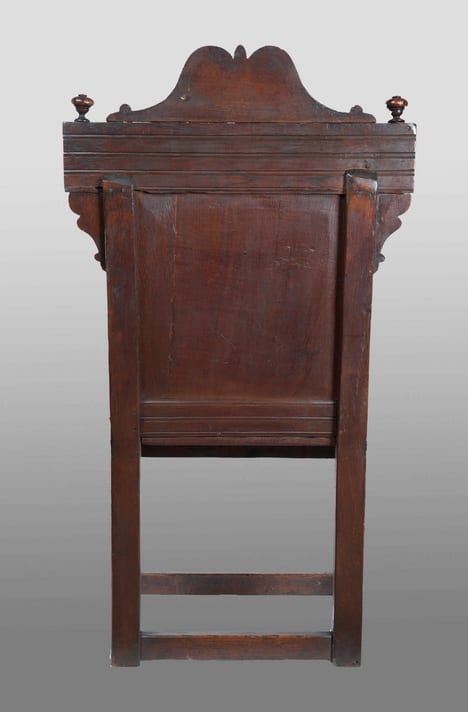 James I oak armchair