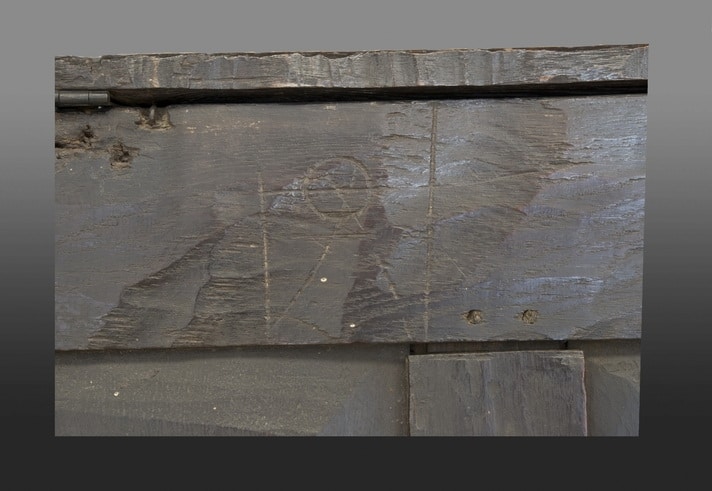 Elizabeth I joined oak chest