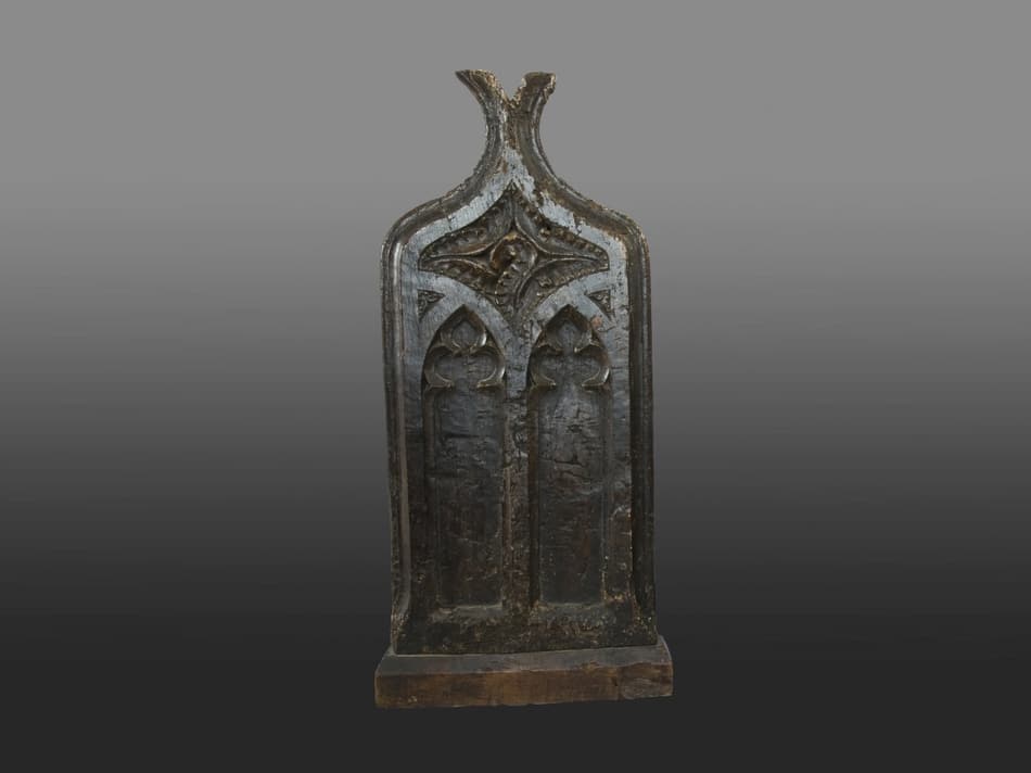 Late medieval carved bench ends