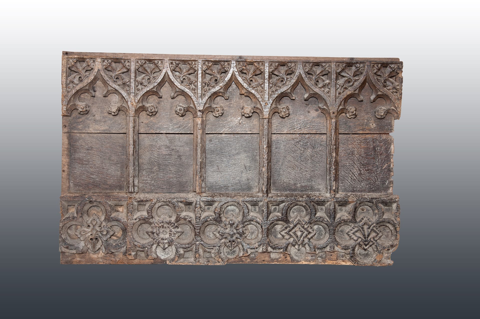 Late Medieval oak panel
