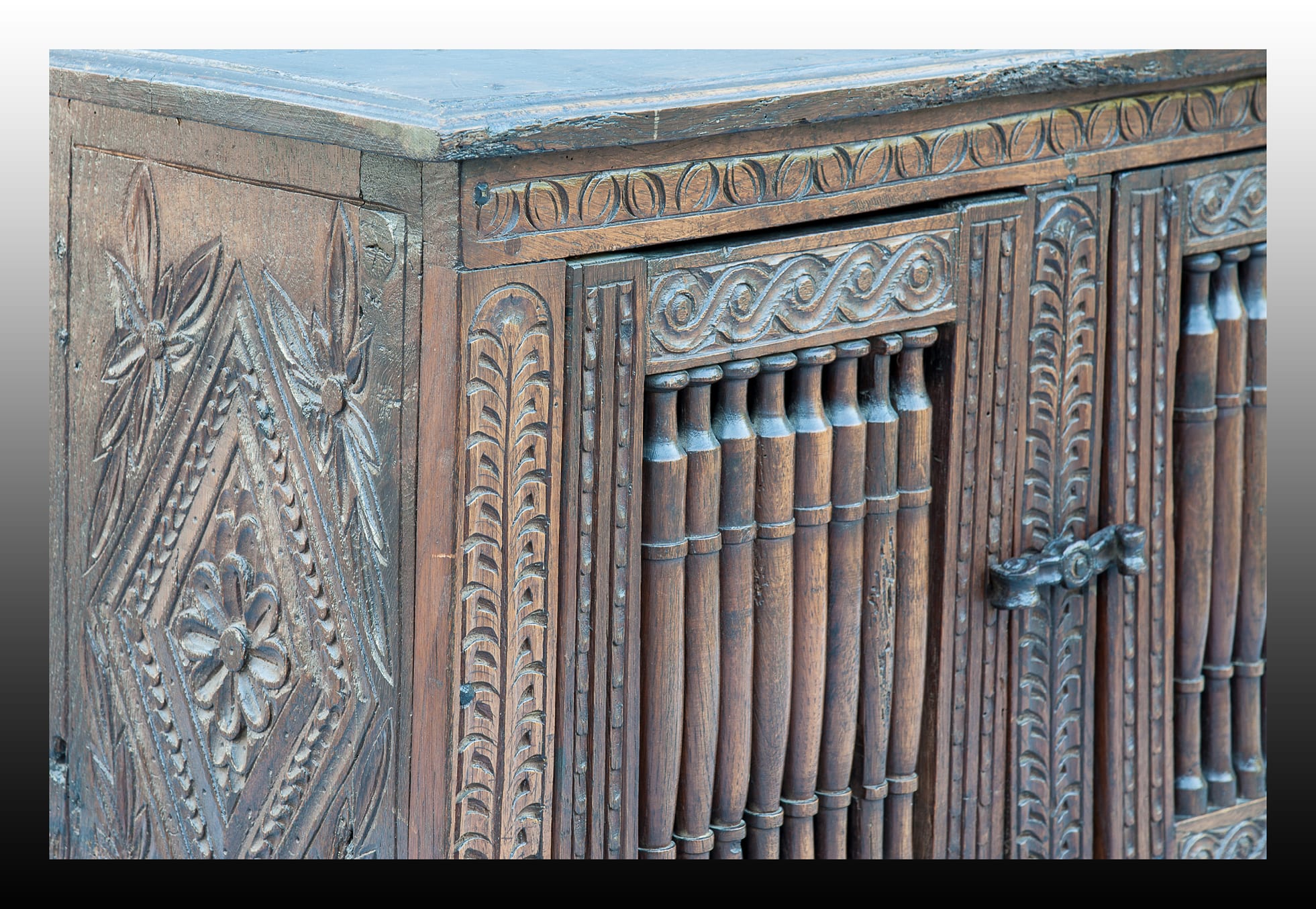 17th century mural livery cupboard