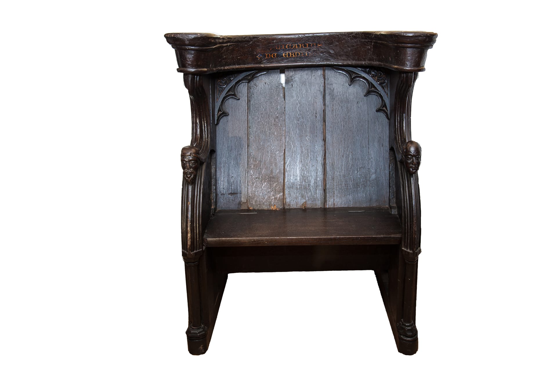 Medieval English choir stall