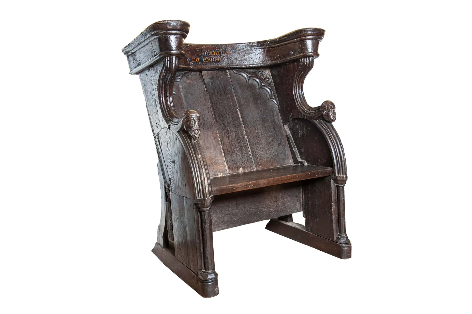 Medieval English choir stall