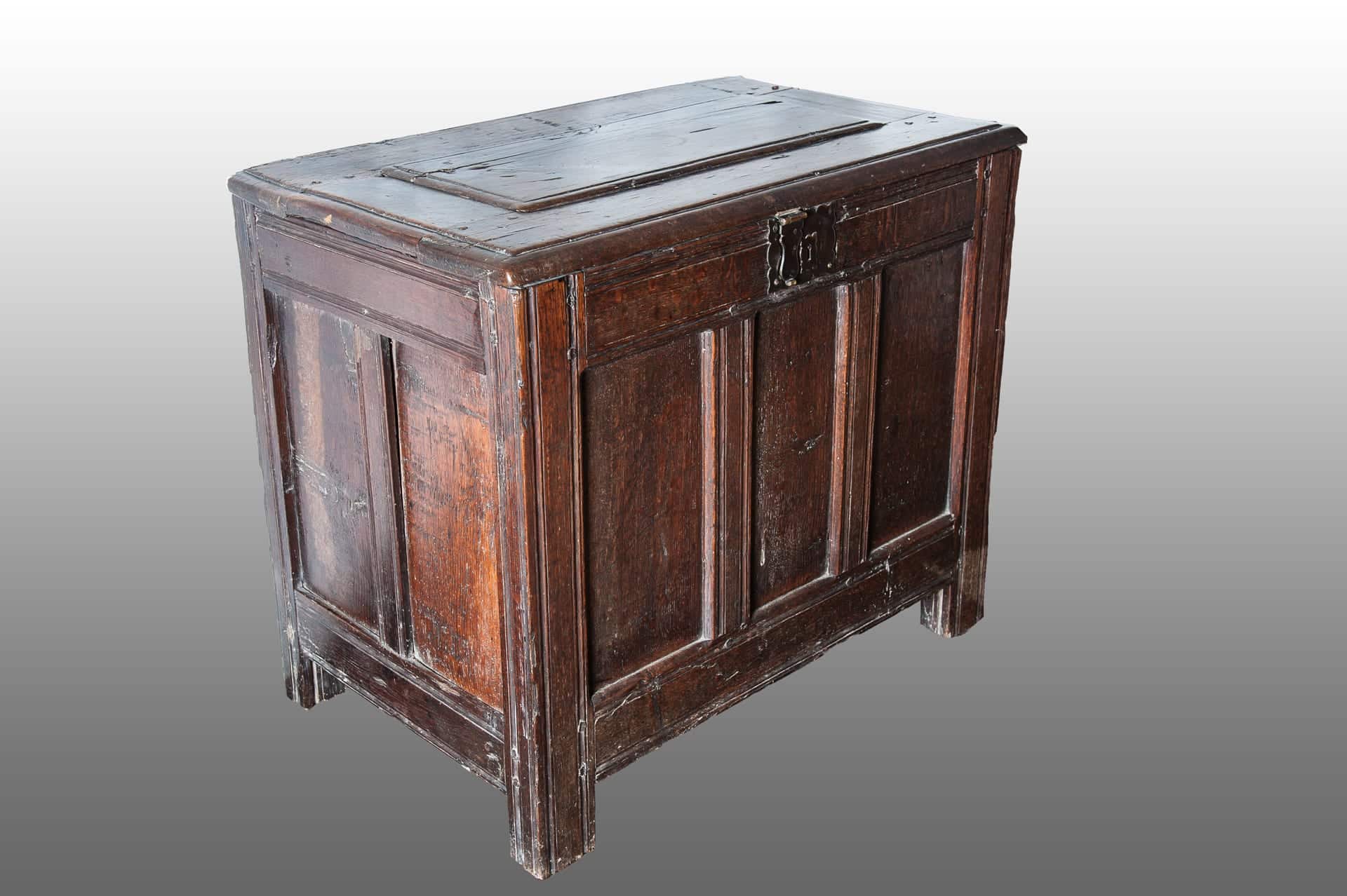 James I oak chest