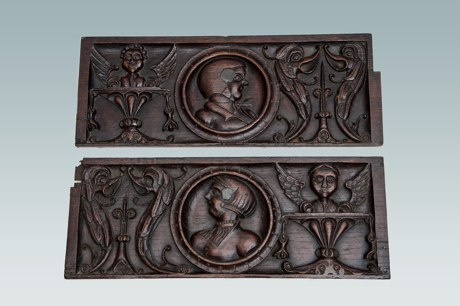 Henry VIII carved panels
