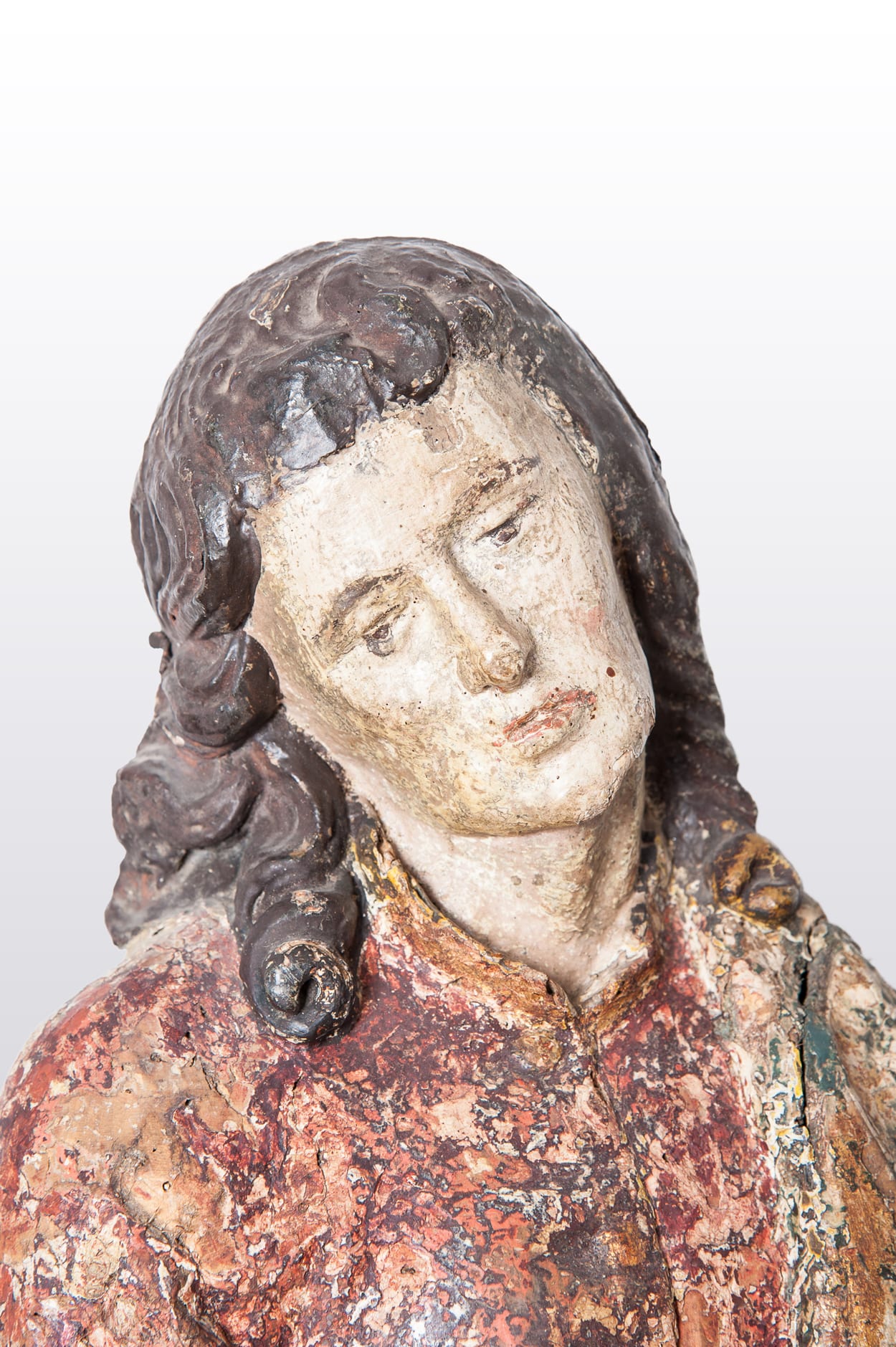 Gothic sculpture of St John the Evangelist
