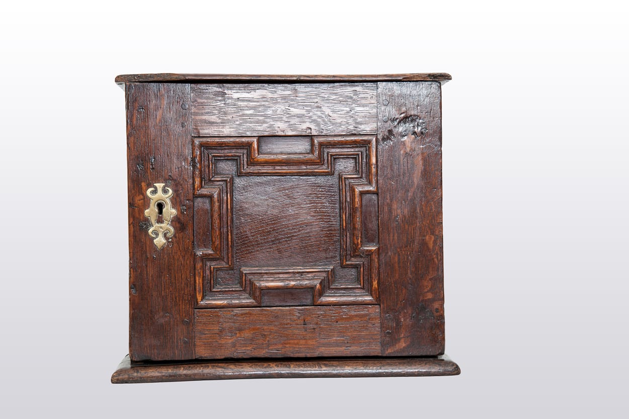 17th century spice cabinet