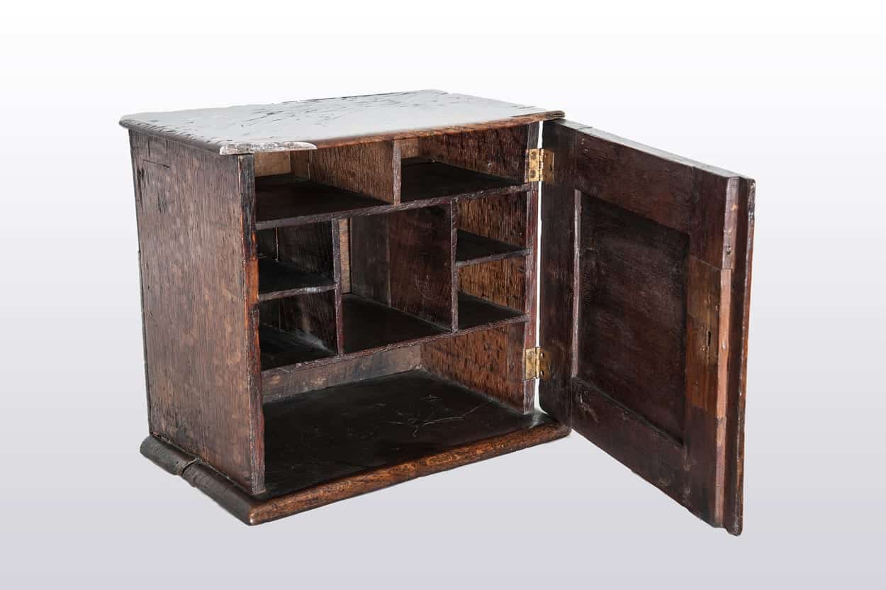 17th century spice cabinet