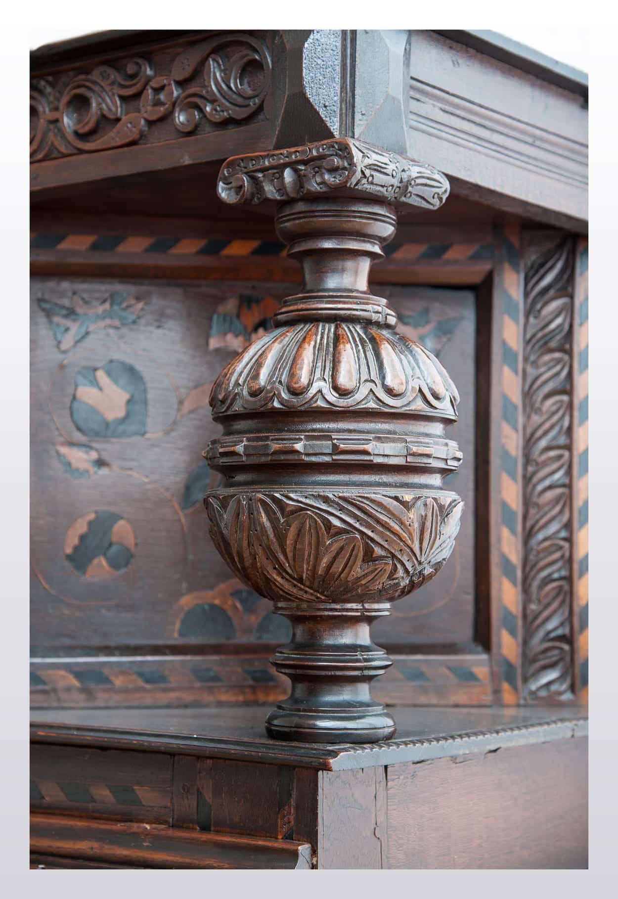 James I oak livery cupboard