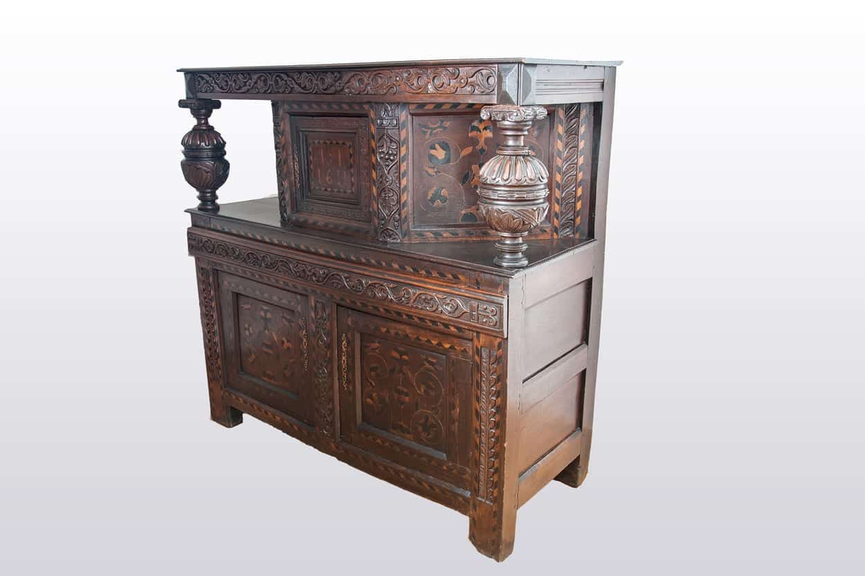 James I oak livery cupboard
