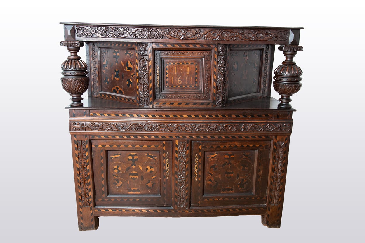 James I oak livery cupboard