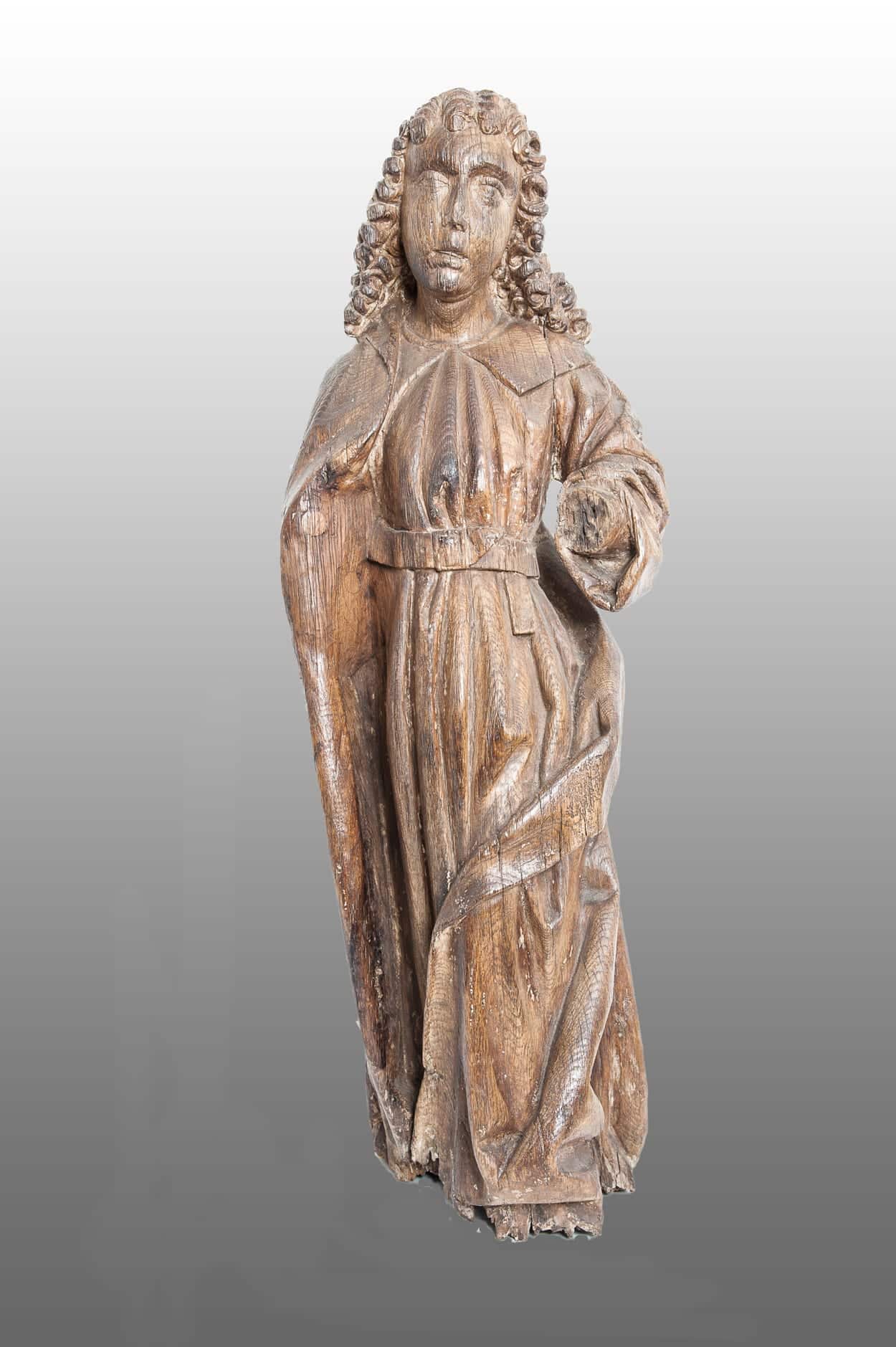 15th century Flemish oak sculpture