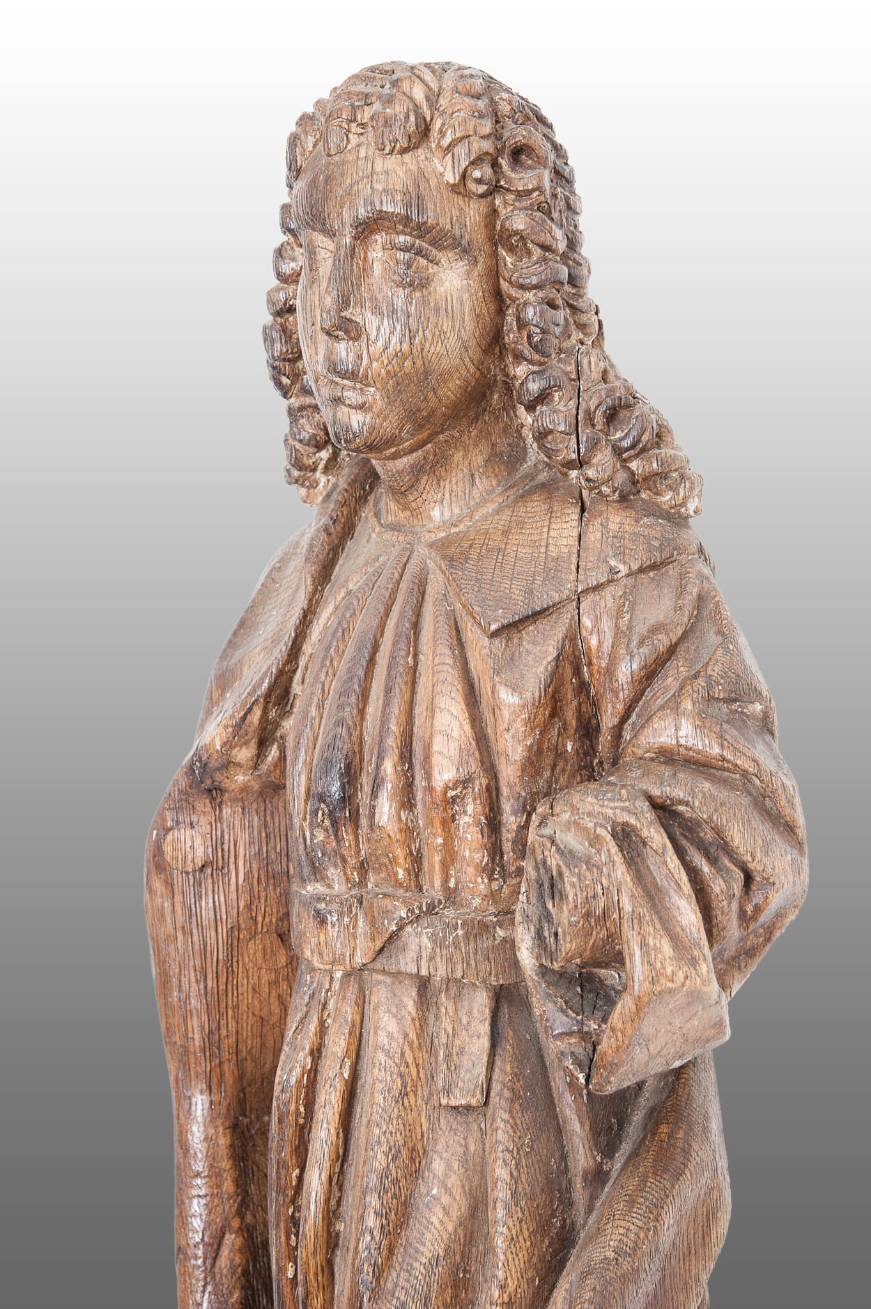 15th century Flemish oak sculpture