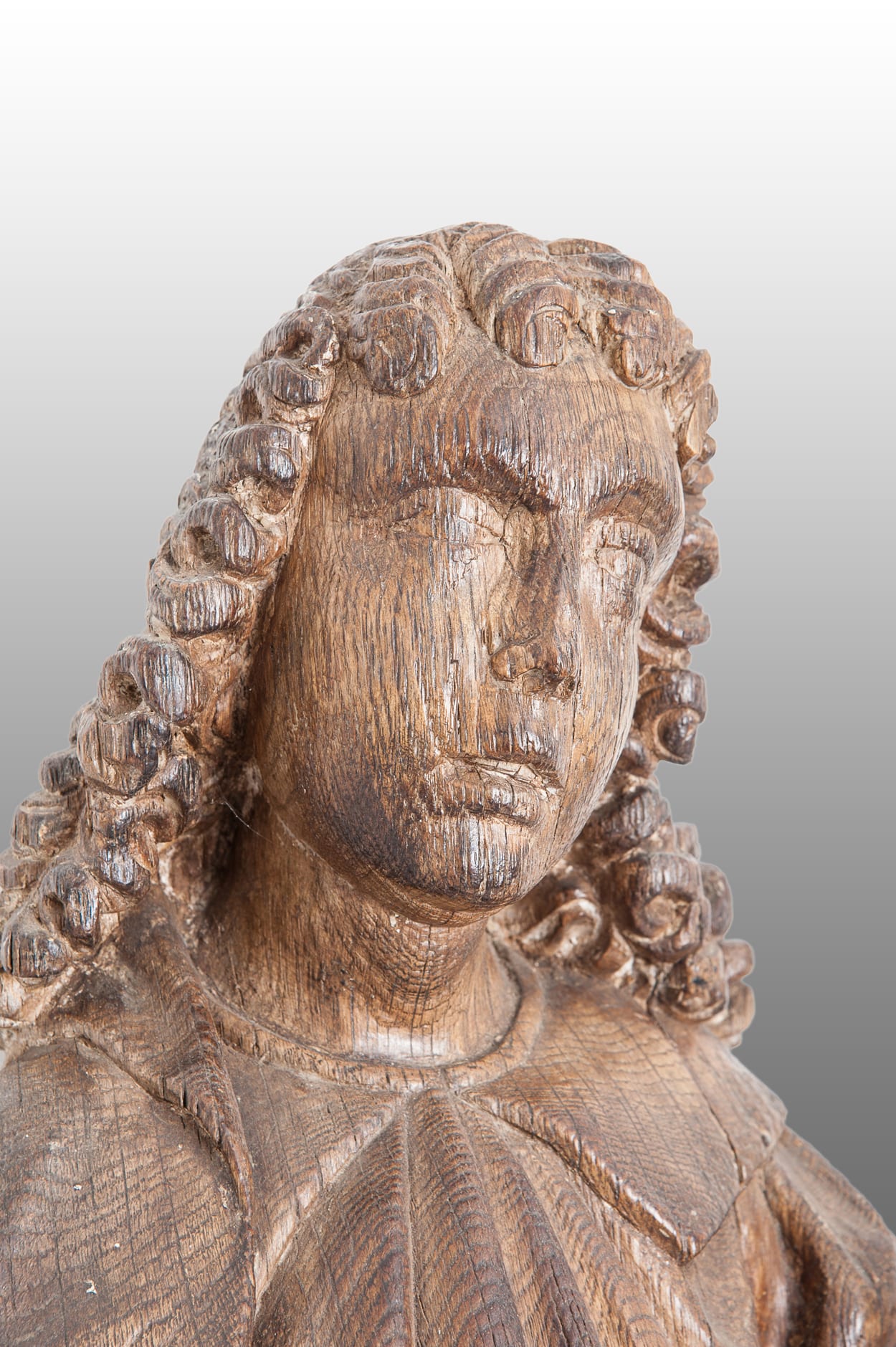 15th century Flemish oak sculpture