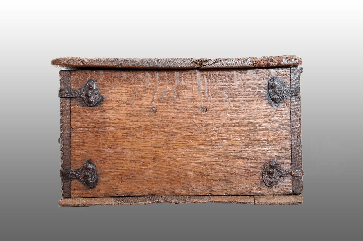 Gothic iron banded box