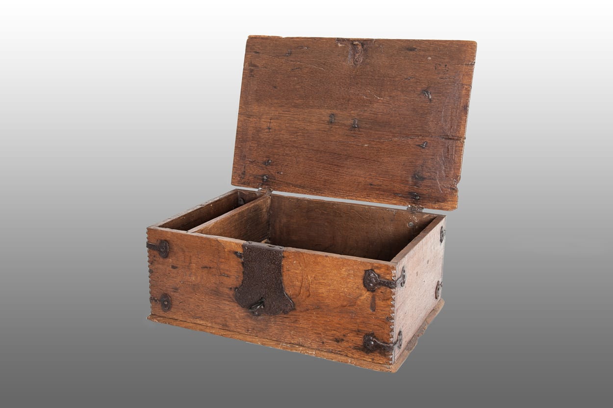 Gothic iron banded box