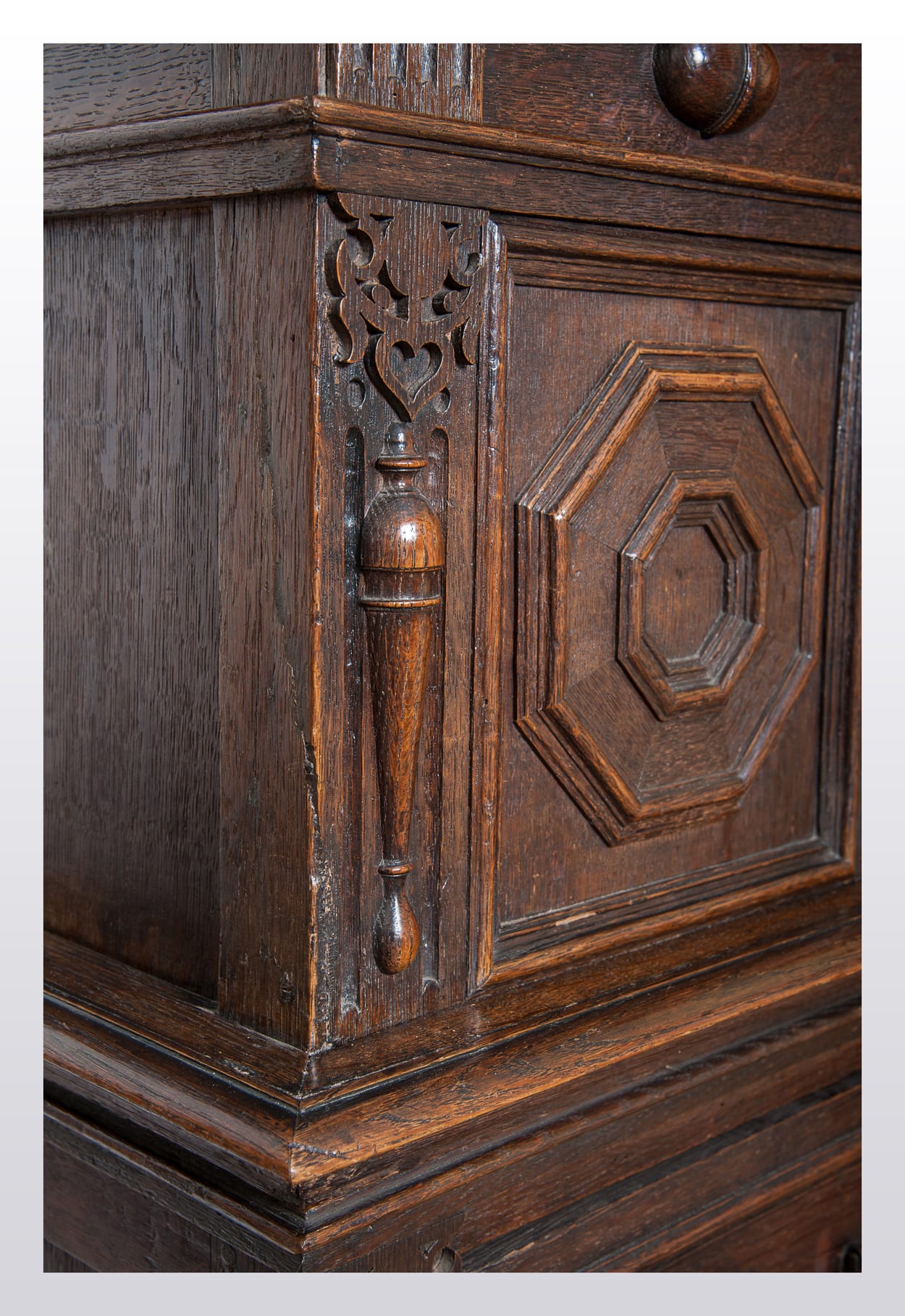 17th century oak chest of drawers