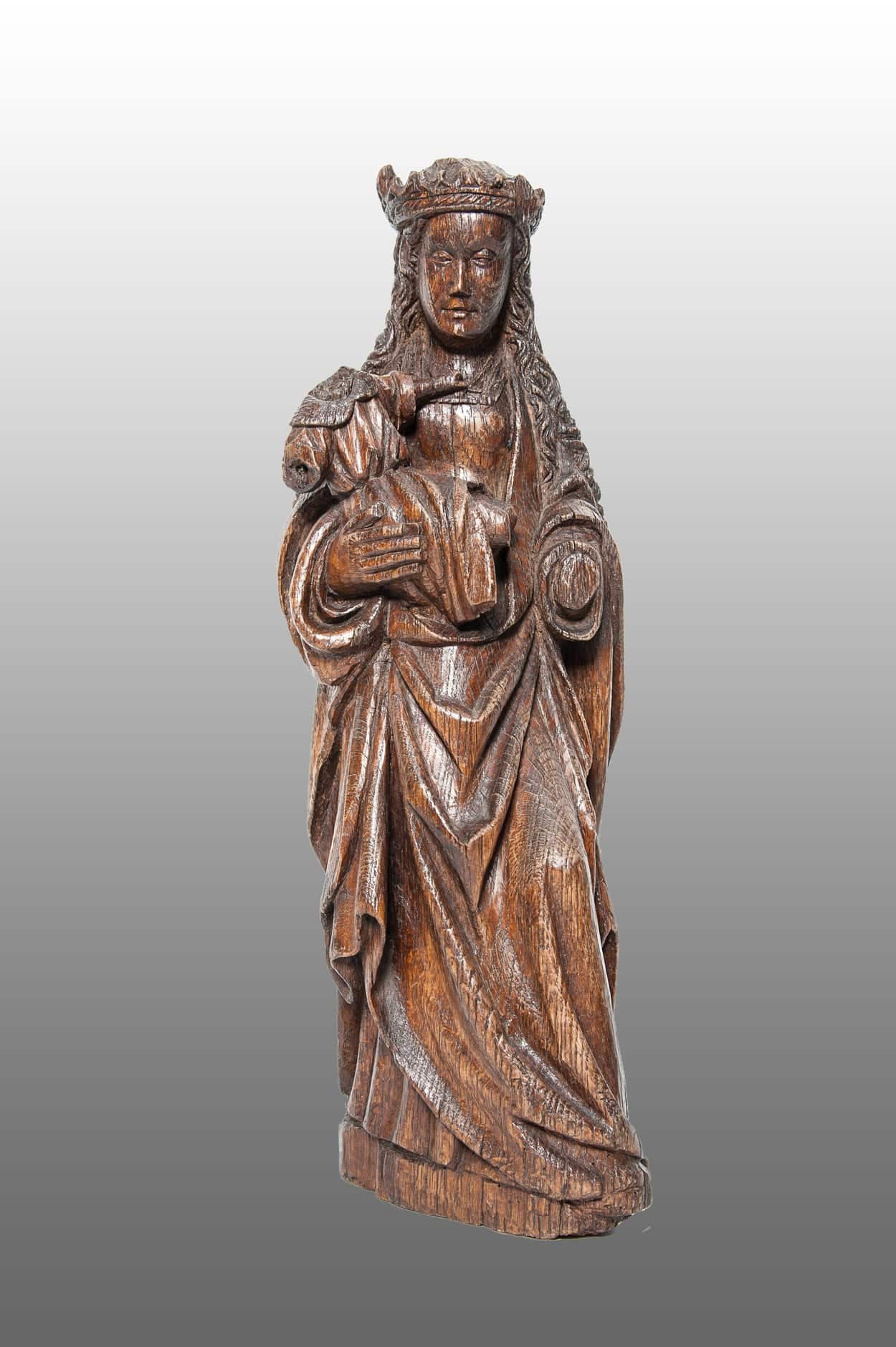Netherlandish Sculpture of the Virgin and Child