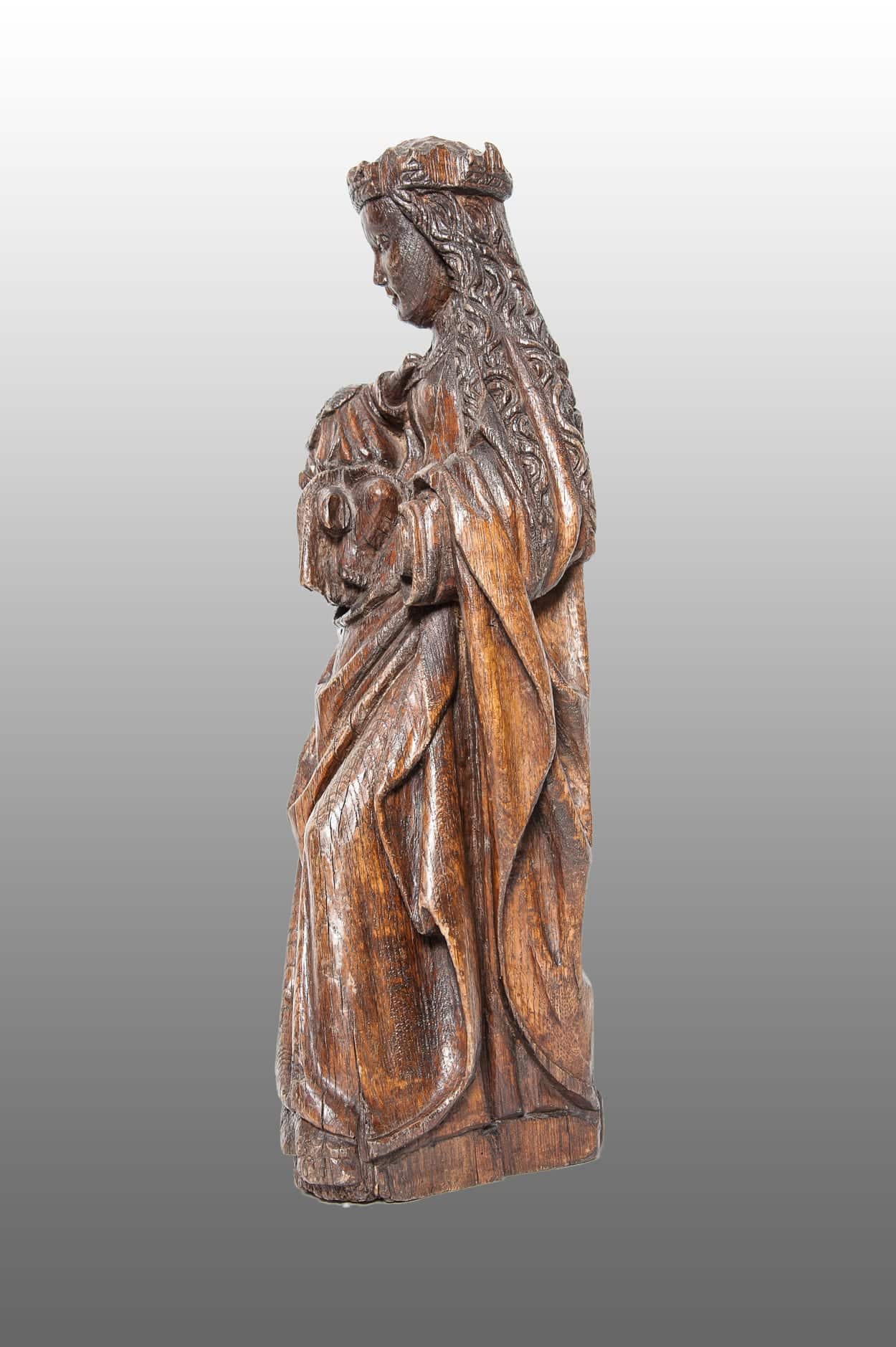Netherlandish Sculpture of the Virgin and Child