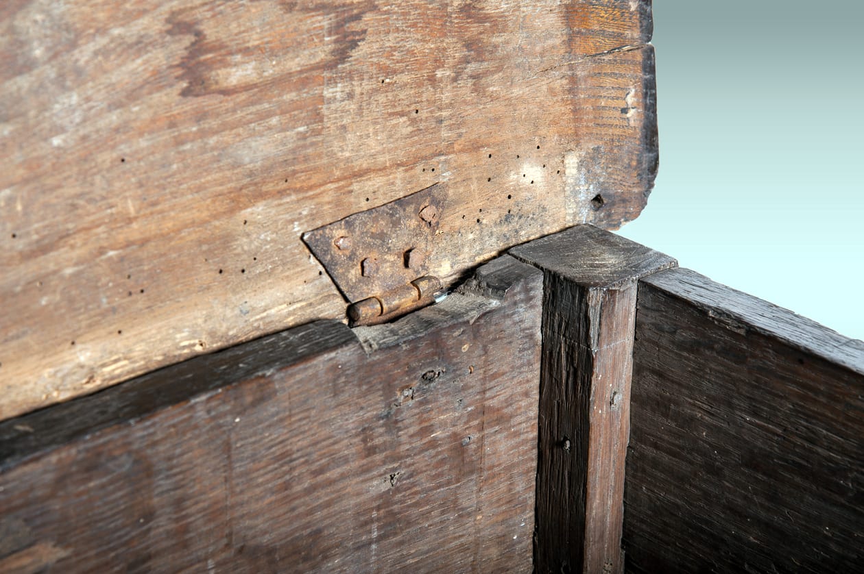 17th century box stool