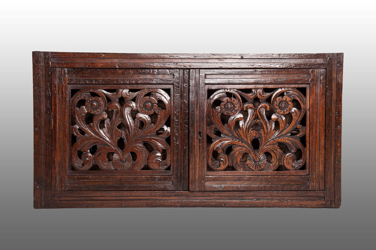 Charles II mural cupboard