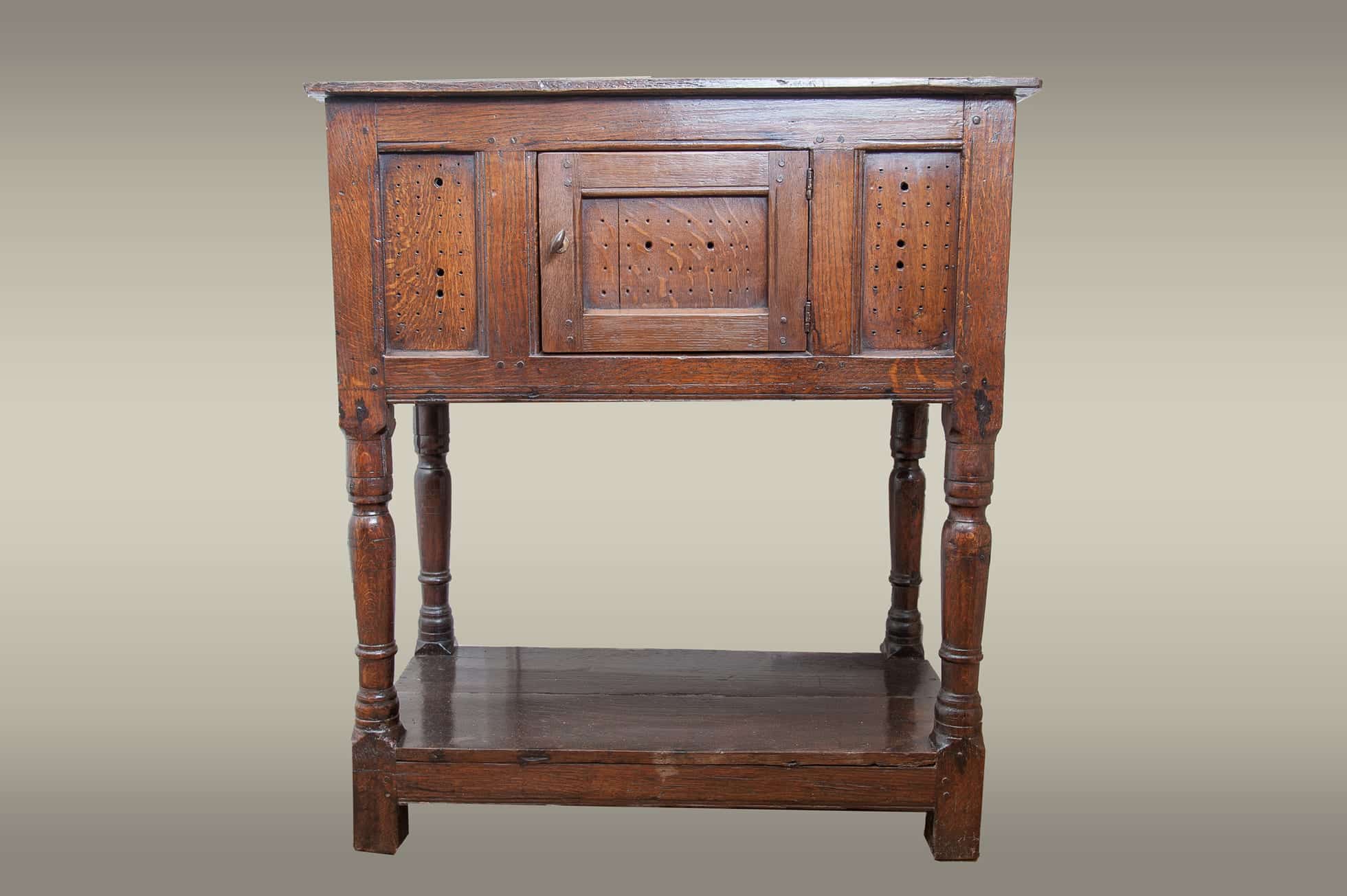 Charles II standing livery cupboard