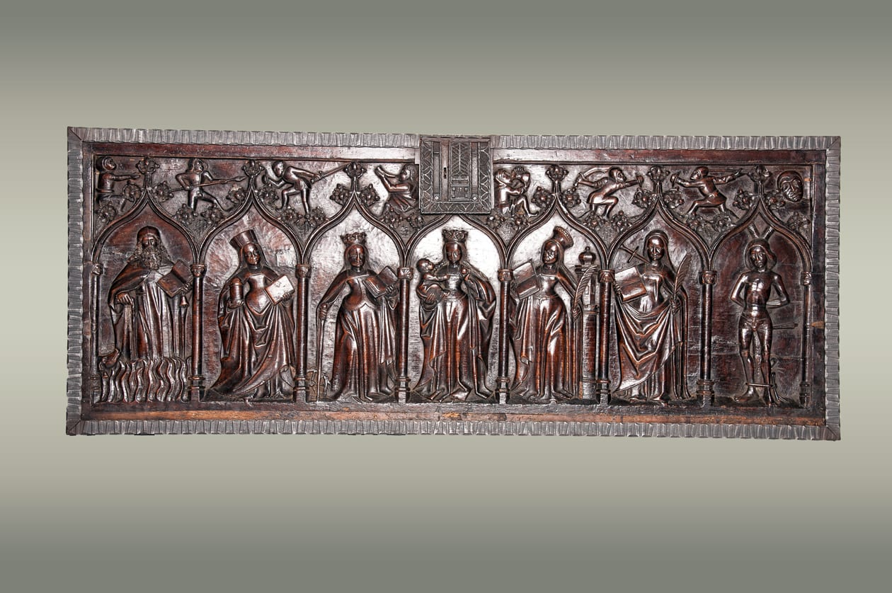 Late Gothic chest front