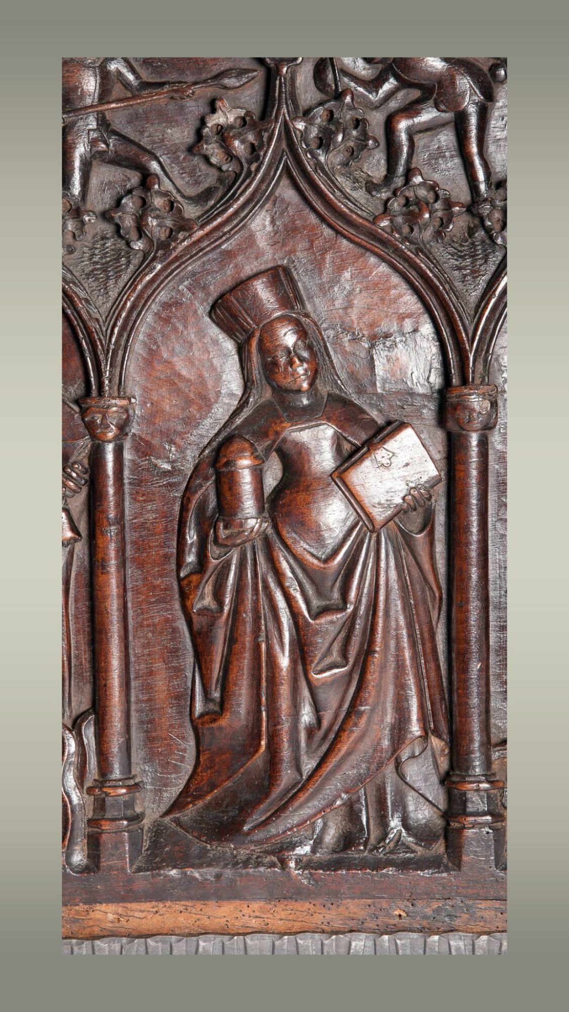 Late Gothic chest front