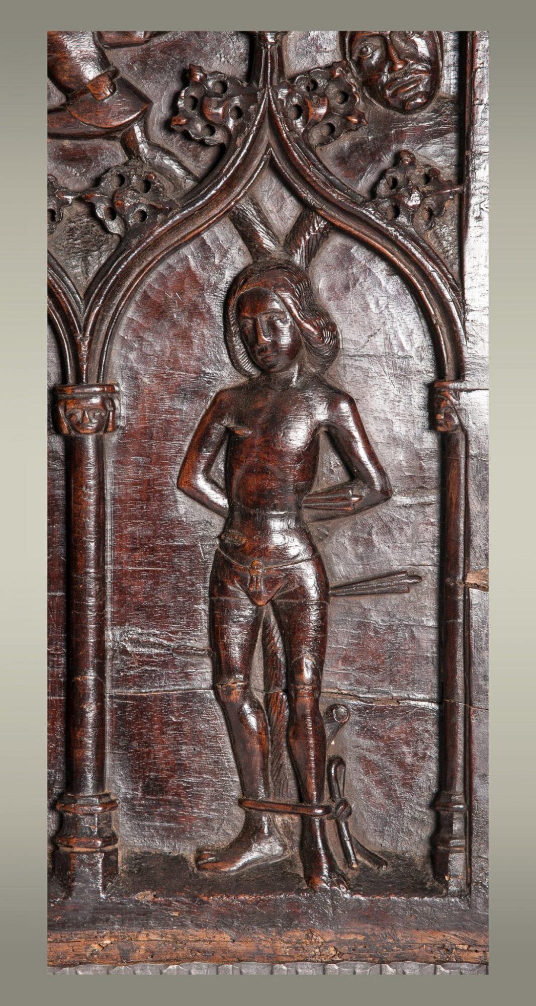 Late Gothic chest front