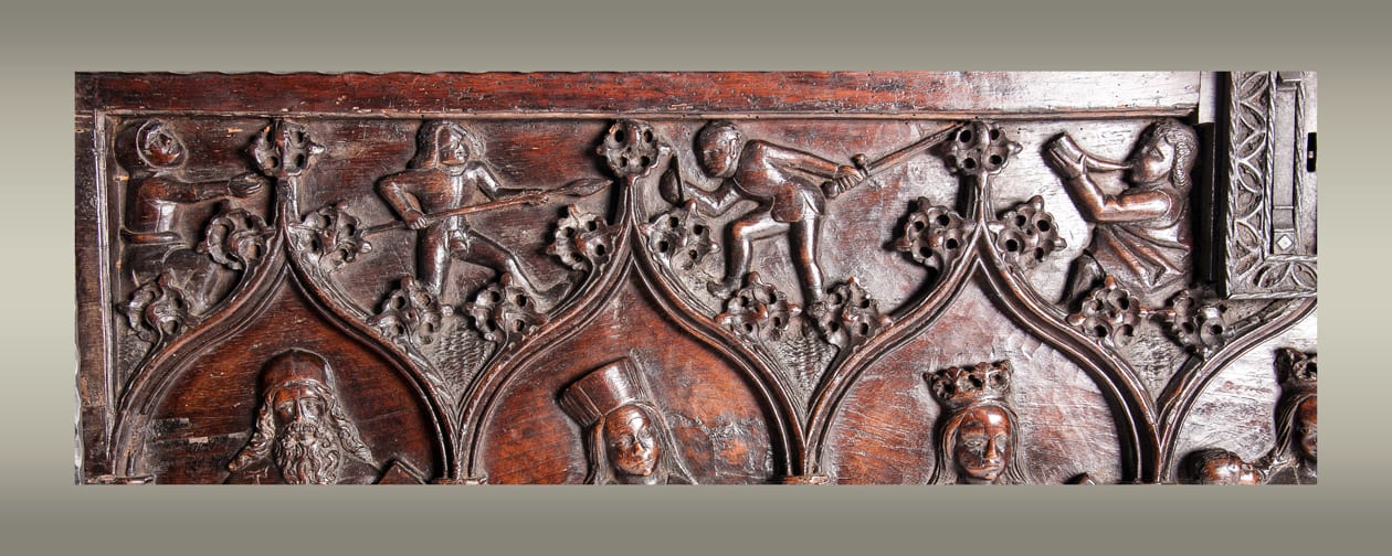Late Gothic chest front