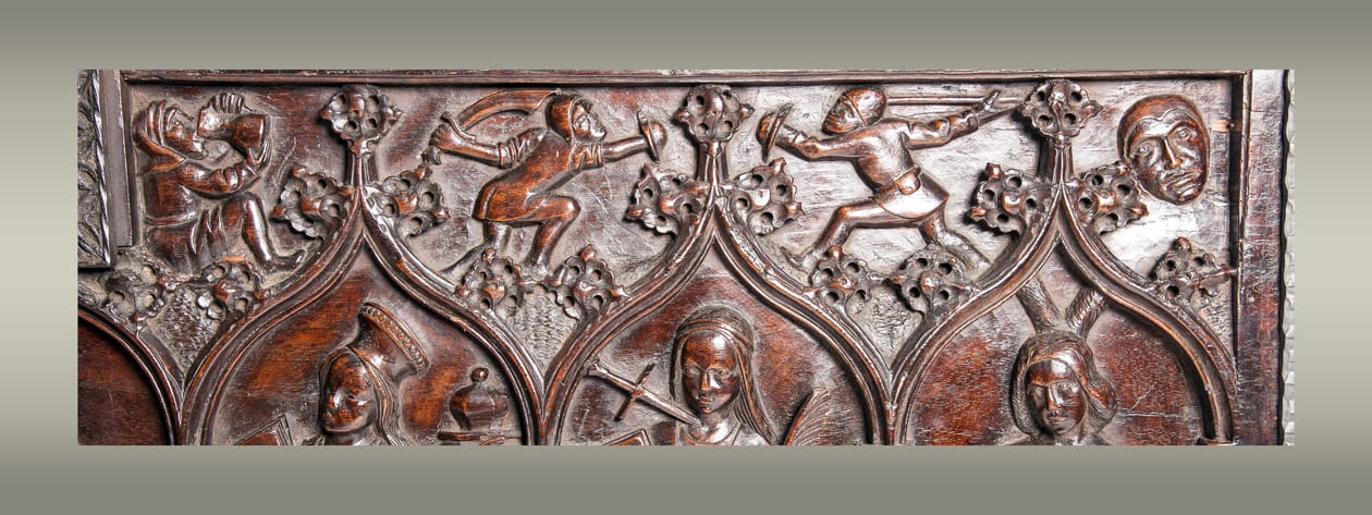 Late Gothic chest front